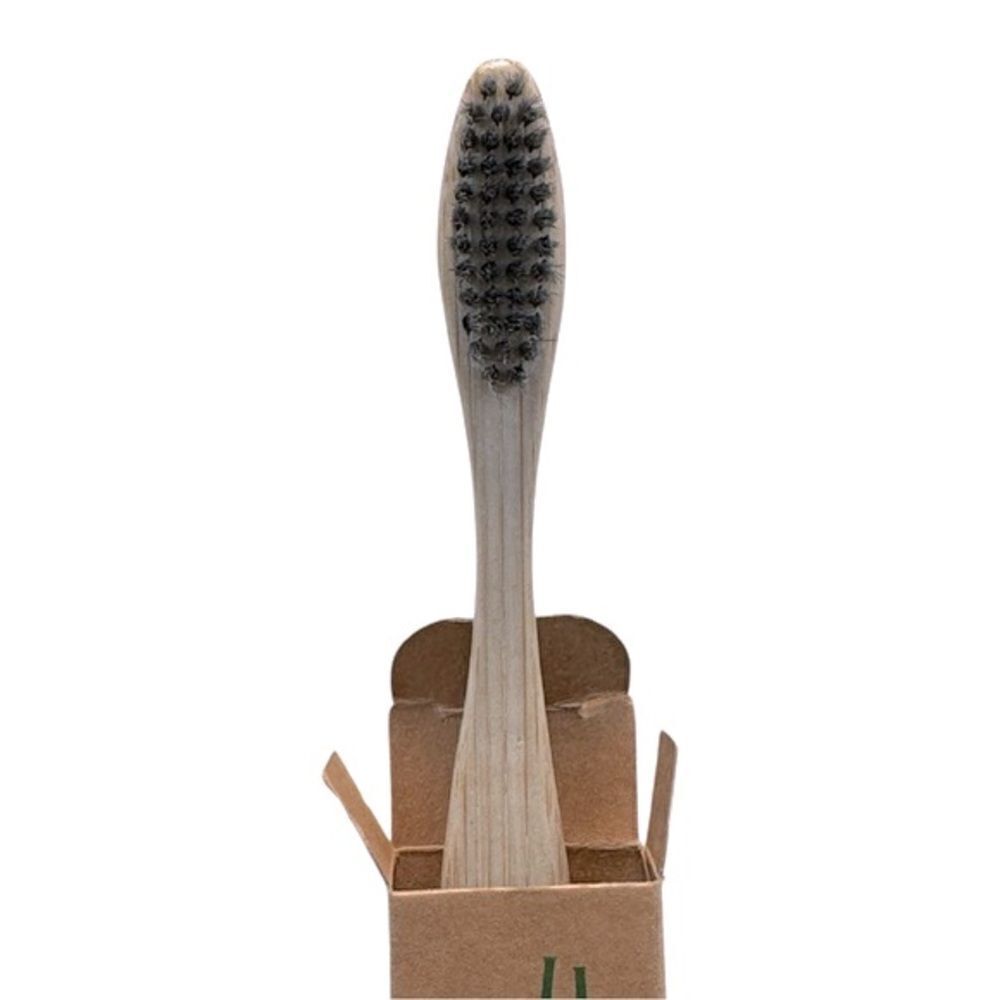Bamboo Fiber & Charcoal Infused Toothbrush Box Set 10 - Ecobrush New in Box